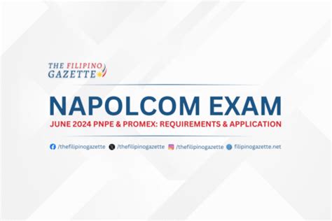https://www.napolcom-noss.org|JUNE 2024 NAPOLCOM EXAM: Requirements and Application.